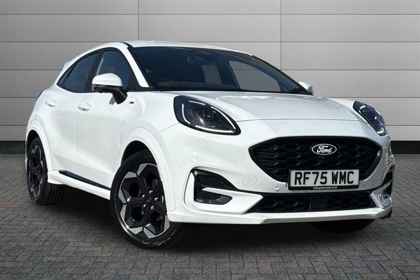 Ford Puma 1.0 Ecoboost Hybrid Mhev St-line X White
