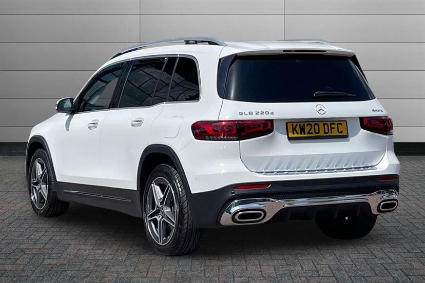 Mercedes-Benz GLB Class 220D 4Matic Amg Line Prem 8G-tron 5 Seat KW20DFC White #2