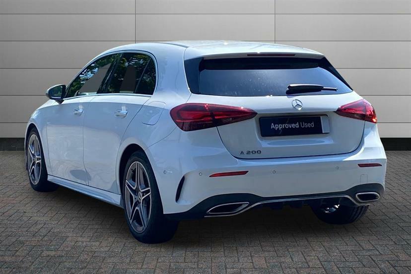 Mercedes-Benz A Class A200 Amg Line Executive DK23UDG White #2