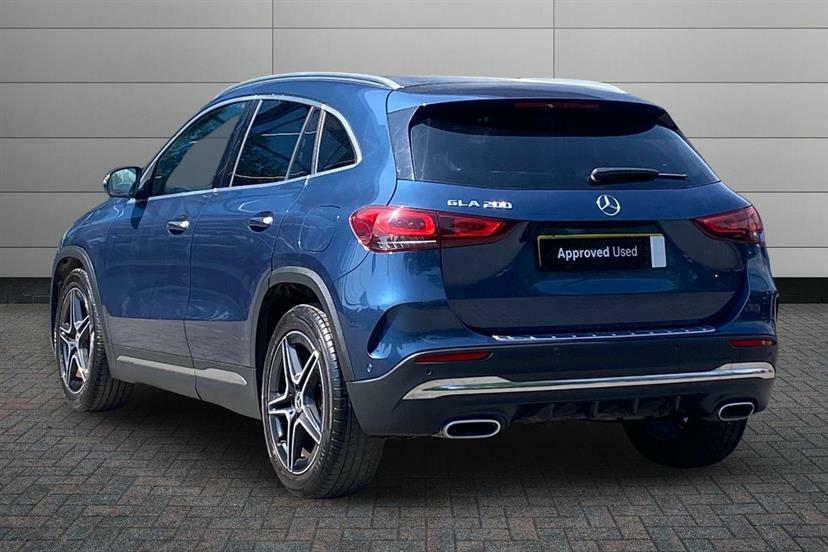 Mercedes-Benz GLA Class 200 Amg Line Premium KN23WXA Blue #2