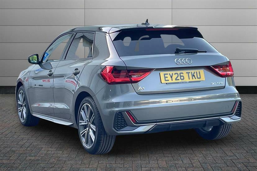Audi A1 30 Tfsi S Line S Tronic EY26TKU Grey #3