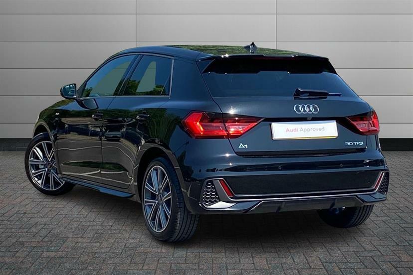 Audi A1 30 Tfsi S Line S Tronic WU26EXD Black #3