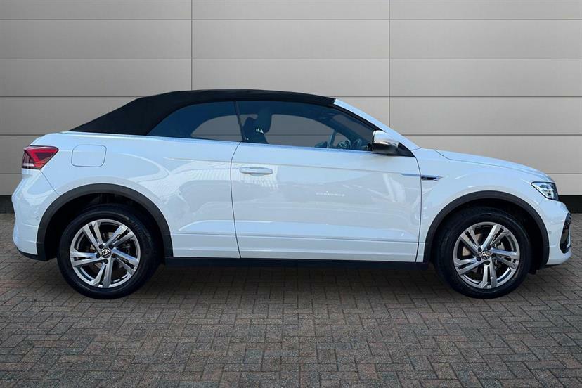 Volkswagen T-Roc 1.5 Tsi R-line Dsg White #4