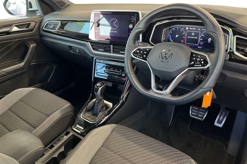 Volkswagen T-Roc 1.5 Tsi R-line Dsg White #6