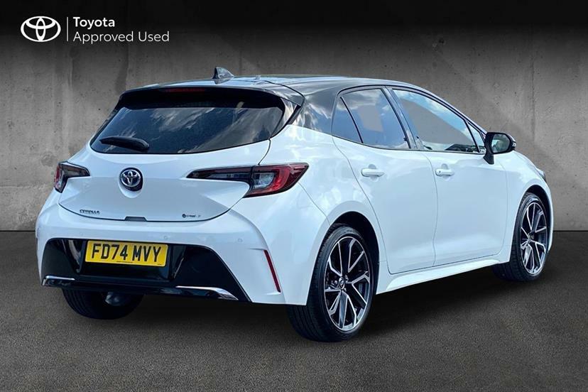 Toyota Corolla 2.0 Hybrid Excel Cvt FD74MVY Black #2