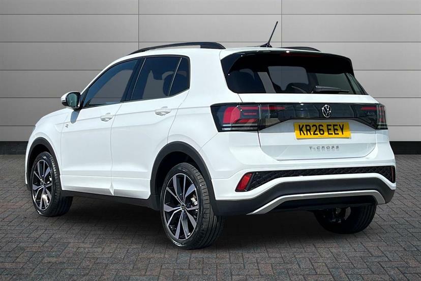 Volkswagen T-Cross 1.0 Tsi 115 R-line Dsg KR26EEY White #3