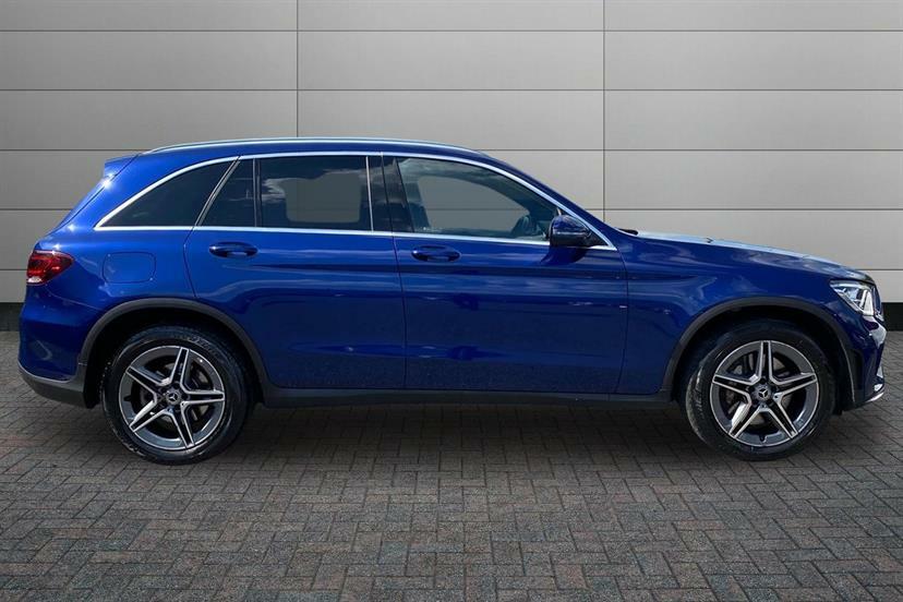 Mercedes-Benz GLC Class 220D 4Matic Amg Line 9G-tronic ML22UUY Blue #3