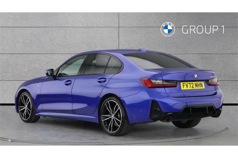 BMW 3 Series 320I M Sport Step FV72MHN Blue #2