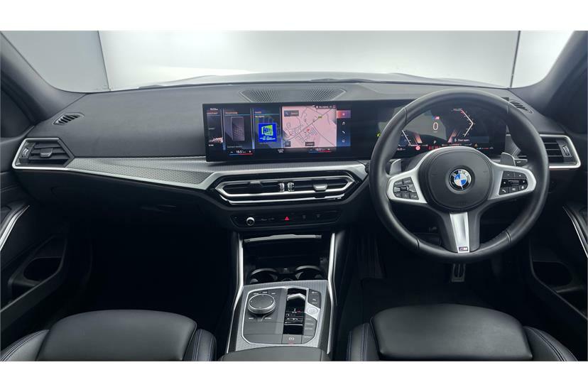 BMW 3 Series 320I M Sport Step FV72MHN Blue #4