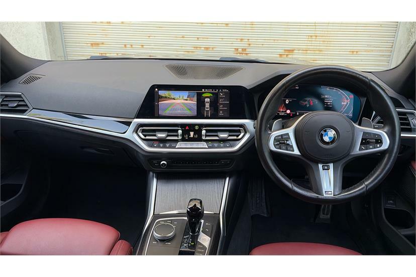 BMW 3 Series 320D Mht M Sport Step LO22NWL Black #4