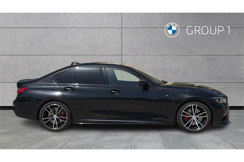 BMW 3 Series 320D Mht M Sport Step LO22NWL Black #3