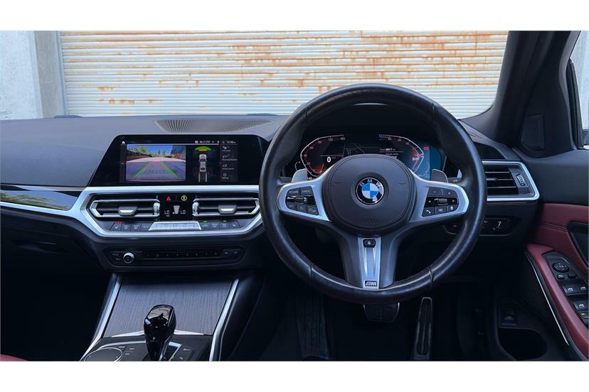 BMW 3 Series 320D Mht M Sport Step LO22NWL Black #5