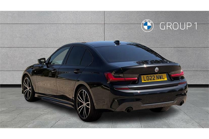 BMW 3 Series 320D Mht M Sport Step LO22NWL Black #2