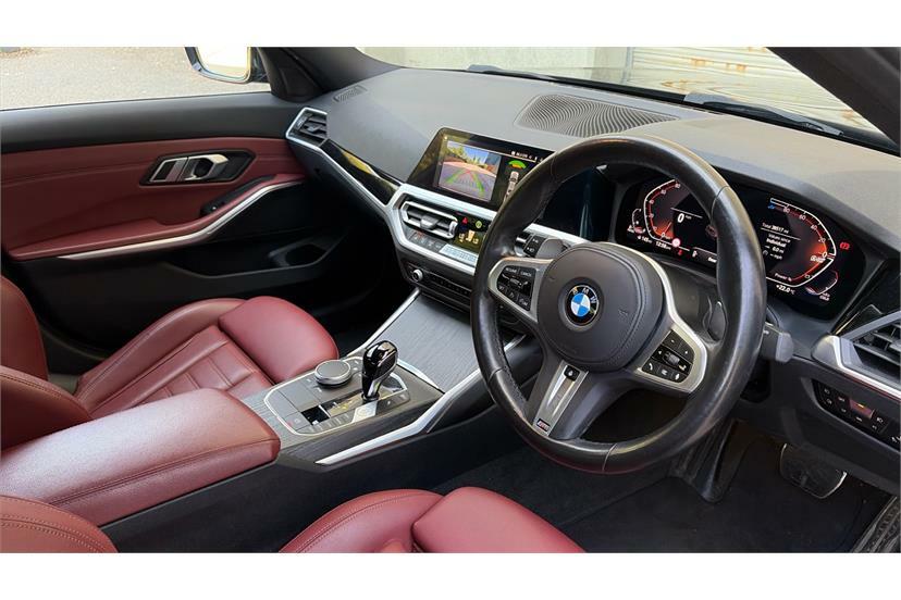 BMW 3 Series 320D Mht M Sport Step LO22NWL Black #6
