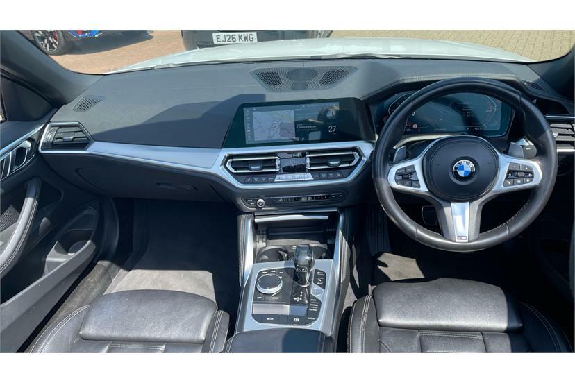 BMW 4 Series 420I M Sport Step EN21VSF White #4