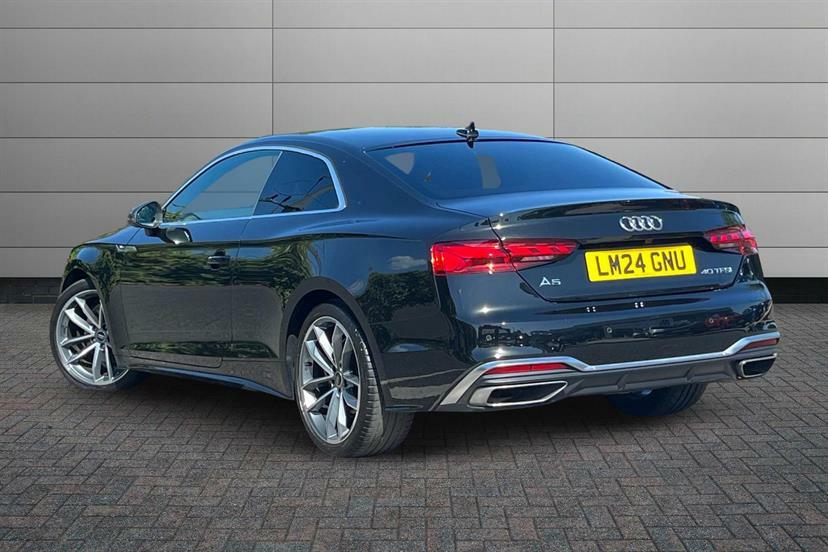 Audi A5 40 Tfsi 204 S Line S Tronic LM24GNU Black #3