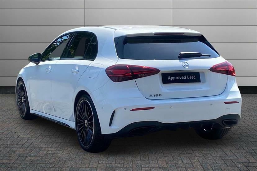 Mercedes-Benz A Class A180 Amg Line Premium Plus KS25HKE White #2