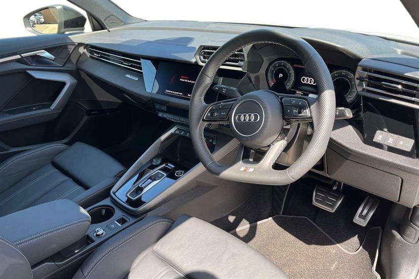 Audi A3 35 Tfsi Black Edition S Tronic Tech Pack EF25LXW White #6