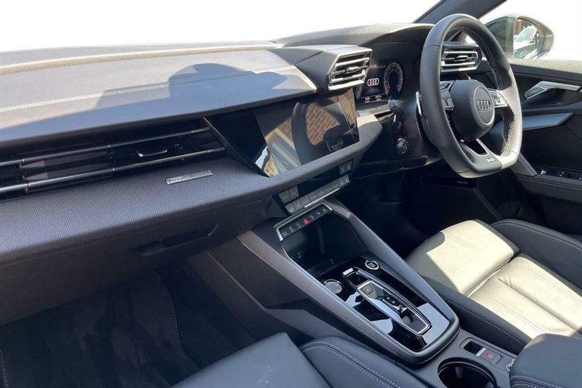 Audi A3 35 Tfsi Black Edition S Tronic Tech Pack EF25LXW White #2
