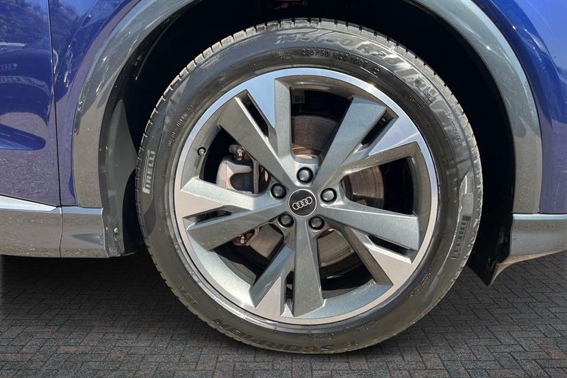 Audi Q4 E Tron 220Kw 50 Quattro 82Kwh S Line Cs YW23FNZ Blue #5