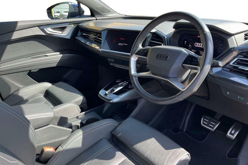 Audi Q4 E Tron 220Kw 50 Quattro 82Kwh S Line Cs YW23FNZ Blue #6