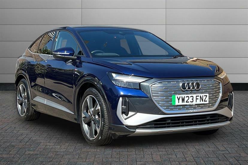 Audi Q4 E Tron 220Kw 50 Quattro 82Kwh S Line Cs Blue