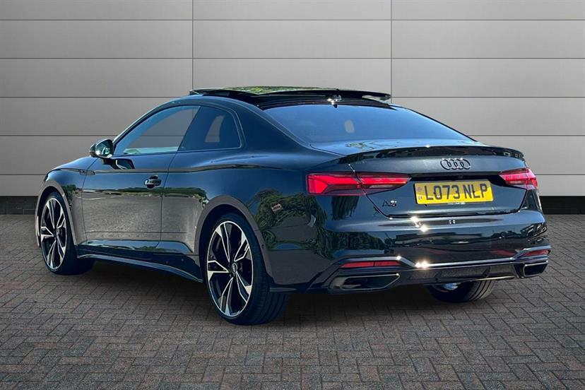 Audi A5 40 Tfsi 204 Black Ed S Tronic Tech Pack Pro LO73NLP Black #3