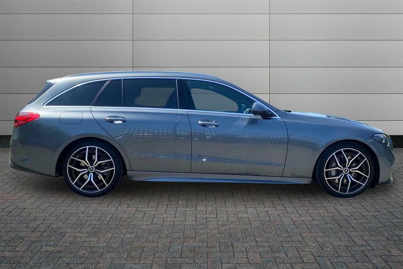 Mercedes-Benz C Class C300 Amg Line Premium Plus 9G-tronic Grey #3