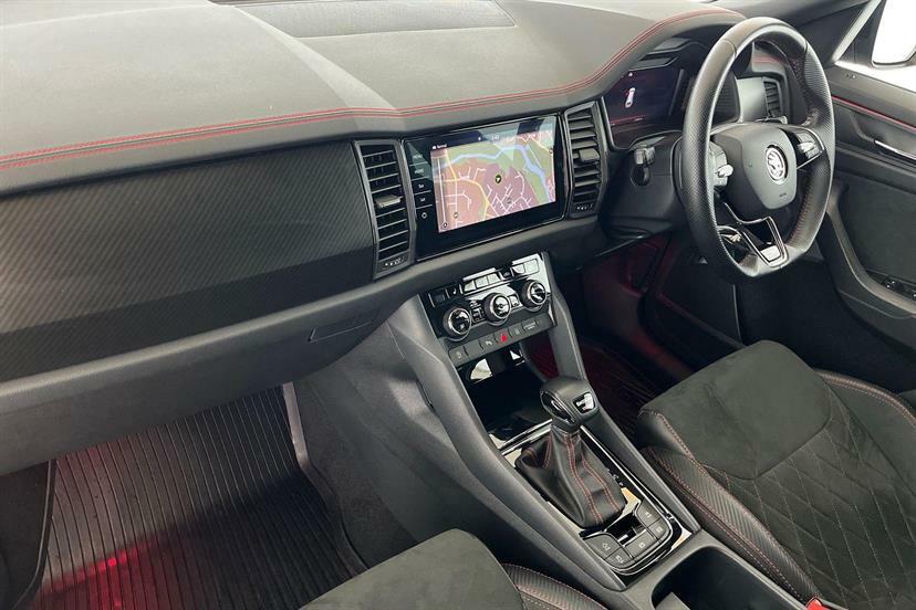 Skoda Kodiaq 2.0 Tsi 245 Vrs 4X4 Dsg 7 Seat AE73ZKC Black #2