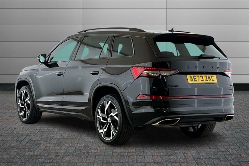 Skoda Kodiaq 2.0 Tsi 245 Vrs 4X4 Dsg 7 Seat AE73ZKC Black #3