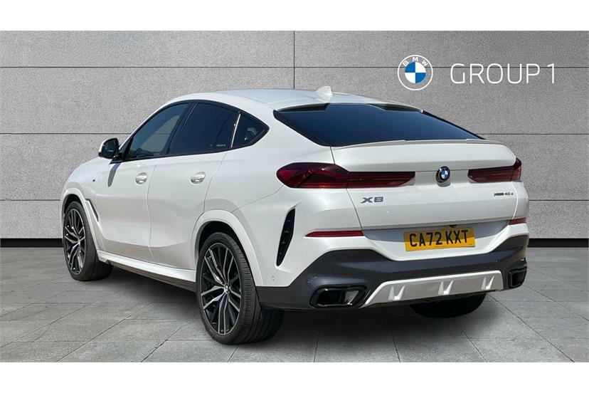 BMW X6 Xdrive40d Mht M Sport Step White #2