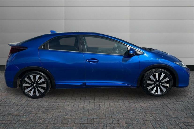 Honda Civic 1.8 I-vtec Sr GK65HFZ Blue #4