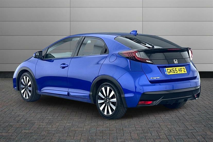 Honda Civic 1.8 I-vtec Sr GK65HFZ Blue #3