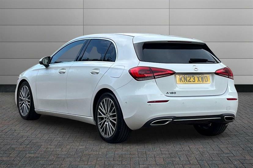 Mercedes-Benz A Class A180 Sport Executive KN23XWO White #2