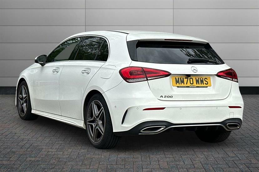 Mercedes-Benz A Class A200 Amg Line Premium White #2