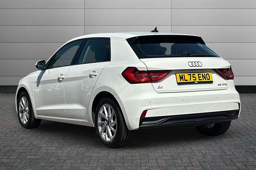 Audi A1 25 Tfsi Sport ML75ENO White #3
