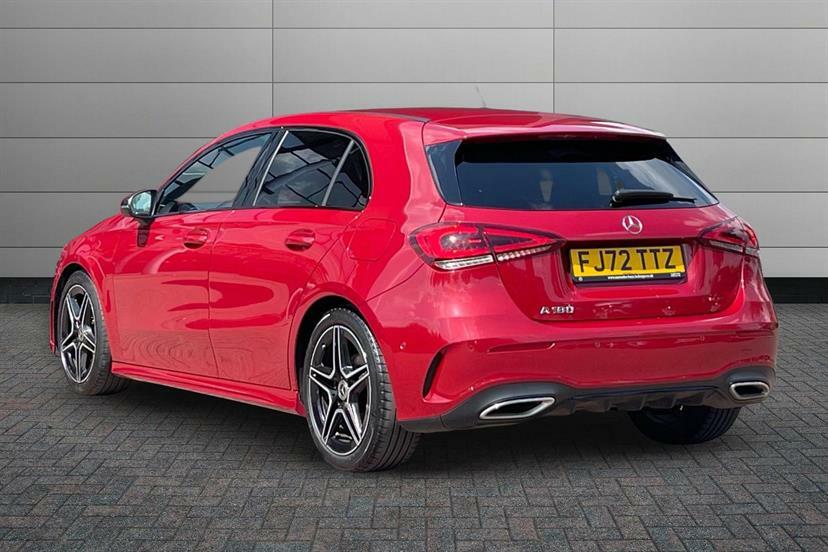 Mercedes-Benz A Class A180 Amg Line Executive FJ72TTZ Red #2
