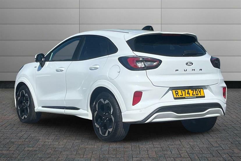 Ford Puma 1.0 Ecoboost Hybrid Mhev St-line X RJ74ZDY White #3