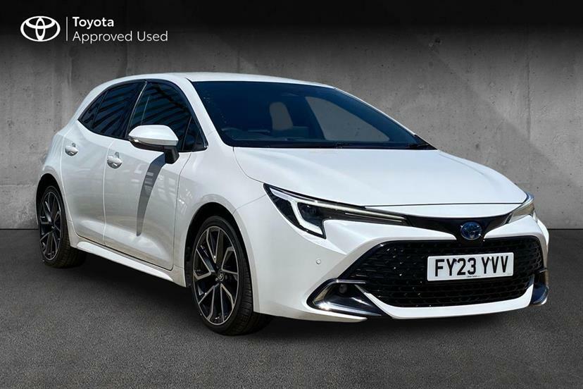 Toyota Corolla 1.8 Hybrid Excel Cvt White