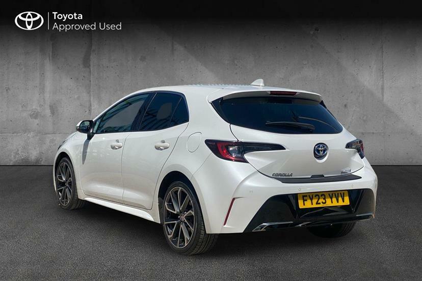 Toyota Corolla 1.8 Hybrid Excel Cvt FY23YVV White #4