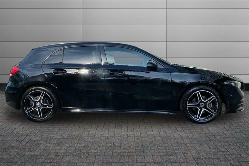 Mercedes-Benz A Class A200 Amg Line Executive KN23YWE Black #3