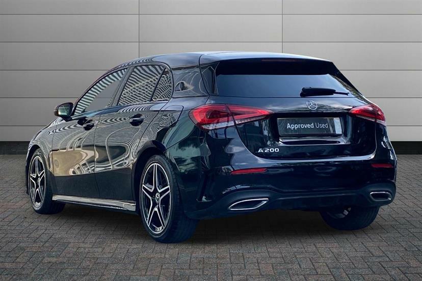 Mercedes-Benz A Class A200 Amg Line Executive KN23YWE Black #2