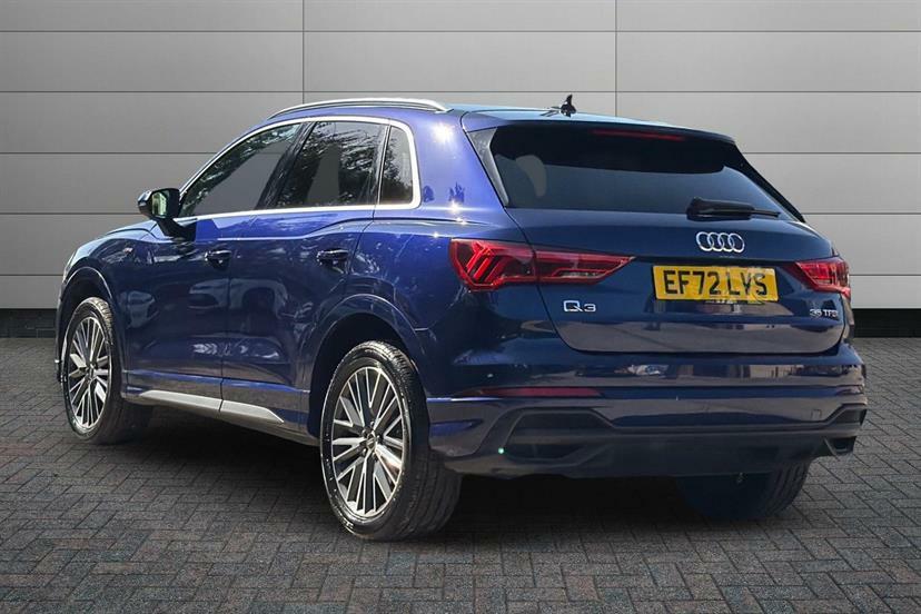 Audi Q3 35 Tfsi S Line EF72LVS Blue #3