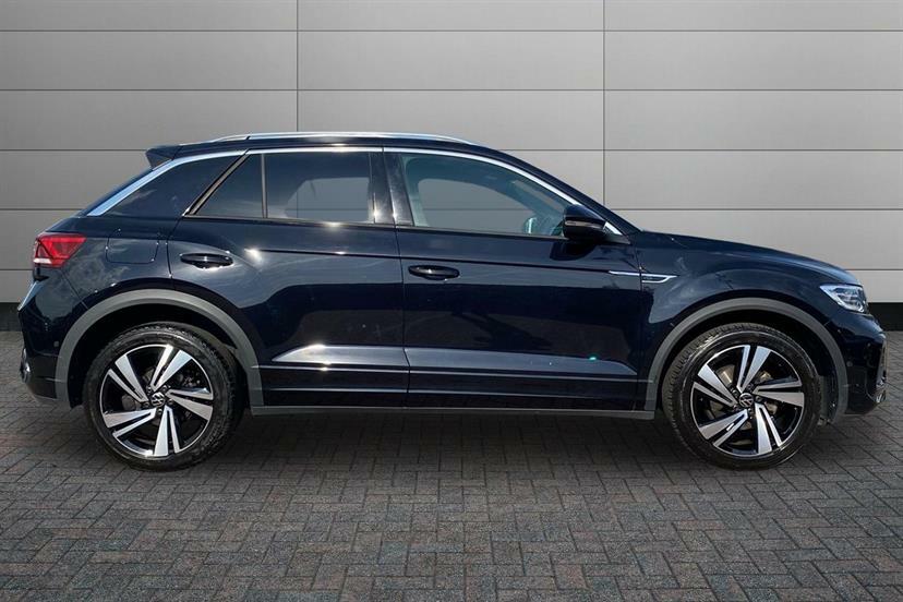 Volkswagen T-Roc 1.5 Tsi R-line Dsg ML24XRU Black #4