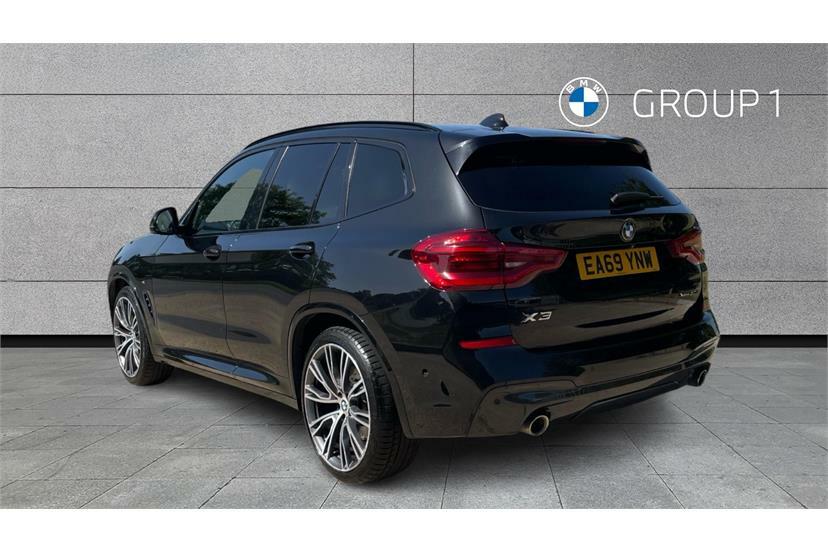 BMW X3 Xdrive30d M Sport Step EA69YNW Black #2