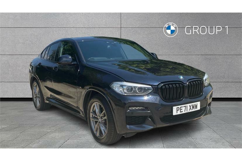 BMW X4 Xdrive20d Mht M Sport Step PE71XMW Black