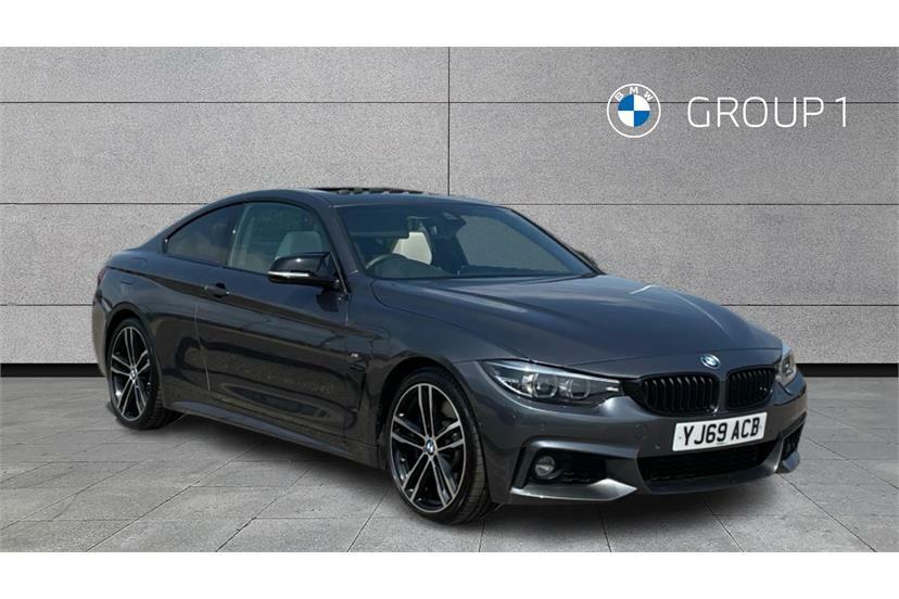 BMW 4 Series 440I M Sport Professional Media Grey