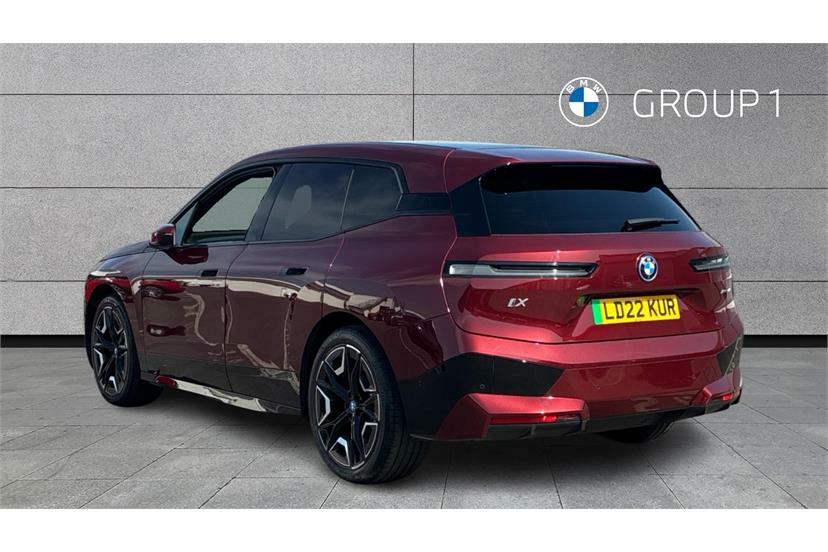 BMW iX 240Kw Xdrive40 M Sport 76.6Kwh LD22KUR Red #2