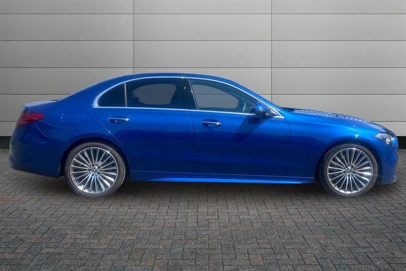 Mercedes-Benz C Class C300 Amg Line Premium 9G-tronic Blue #3