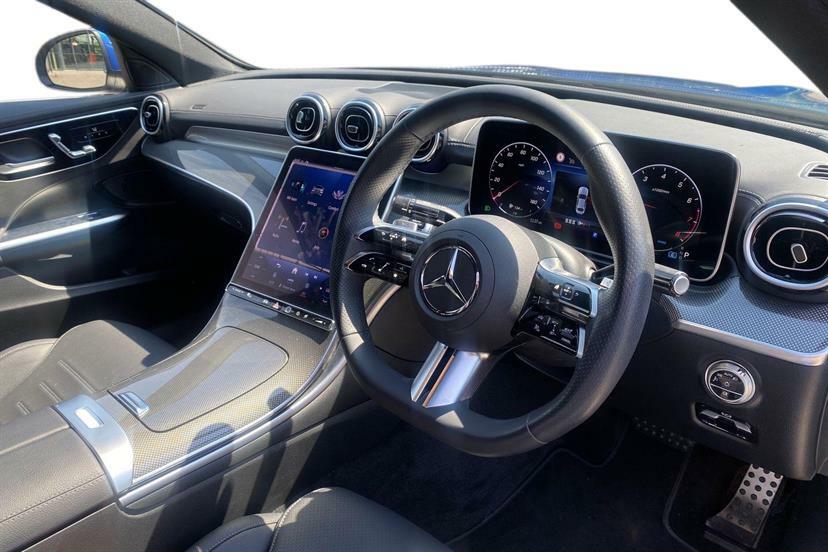Mercedes-Benz C Class C300 Amg Line Premium 9G-tronic Blue #5